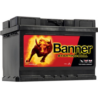 Autobaterie BANNER Starting Bull 12V 60Ah 480A 560 09