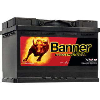 Autobaterie BANNER Starting Bull 12V 72Ah 650A 572 12