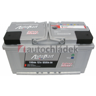 Autobaterie AUTOPART GALAXY SILVER 12V 110Ah 950A EN