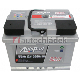 Autobaterie AUTOPART GALAXY SILVER 12V 55Ah 500A EN