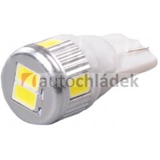 AUTOLAMP Žárovka 12V-24V 5W W2,1x9,5d 6xLED 5630 čirá