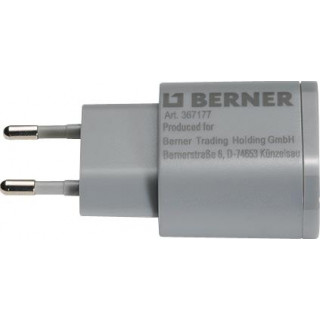 BERNER nabíječka 230V/USB 5V-2A