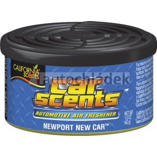 California Scents, vůně Car Scents - Nové auto 42 g