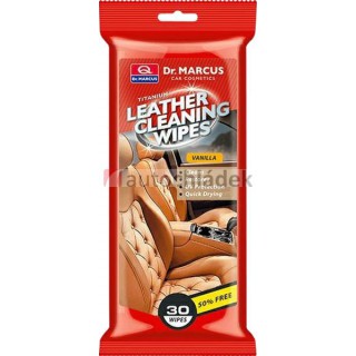 DR. MARCUS LEATHER CLEANING WIPES 30 ks - čistící ubrousky na kůži