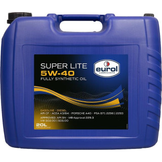 EUROL Super Lite 5W-40 A3/B4 20 l