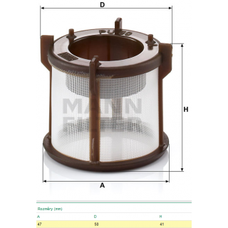 Filtr paliva PU50x