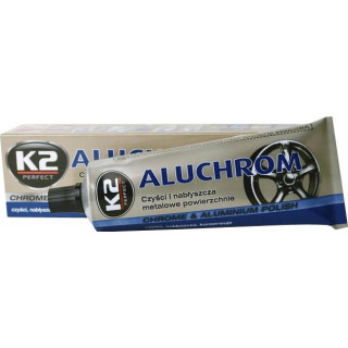 K2 ALUCHROM 120 g - pasta na čištění a leštění kovových povrchů