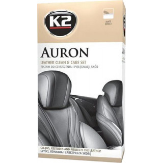 K2 AURON LEATHER CLEAN & CARE SET - čistící sada k čištění kůže