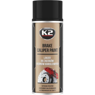 K2 BRAKE CALIPER PAINT 400 ml ČERNÁ - barva na brzdové třmeny a bubny