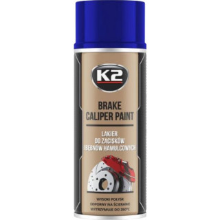 K2 BRAKE CALIPER PAINT 400 ml MODRÁ - barva na brzdové třmeny a bubny