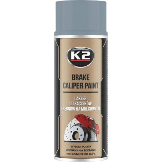 K2 BRAKE CALIPER PAINT 400 ml STŘÍBRNÁ - barva na brzdové třmeny a bubny