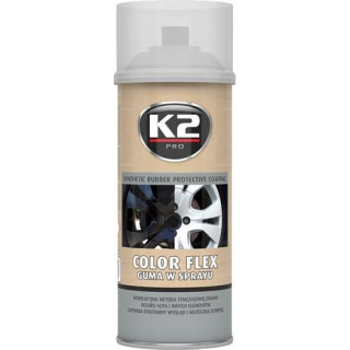 K2 COLOR FLEX 400 ml (čirá) - ochranný nátěr ze syntetického kaučuku