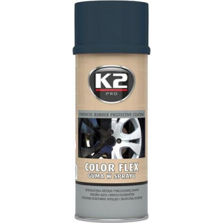 K2 COLOR FLEX 400 ml (karbonová) - ochranný nátěr ze syntetického kaučuku