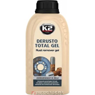 K2 DERUSTO TOTAL GEL 250 ml - odstraňovač rzi