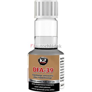 K2 DFA-39 DIESEL 50 ml - přípravek proti zamrzání palivové soustavy