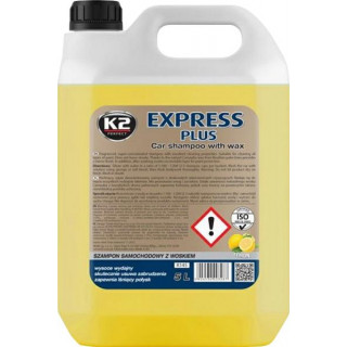 K2 EXPRESS PLUS 5 l - autošampon s voskem carnauba