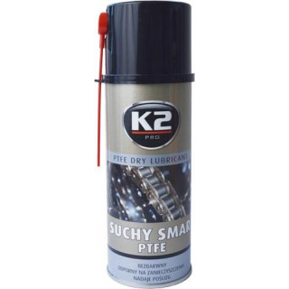 K2 PTFE DRY LUBRICANT 400 ml - suché teflonové mazivo