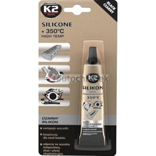 K2 SILICONE BLACK 21 g - silikon pro utěsnění části motoru při montáži