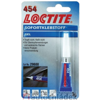 LOCTITE Lepidlo 454 gel 3 g