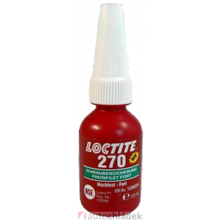 LOCTITE Zajištění šroubových spojů typ 270 vysokopevnostní 10 ml