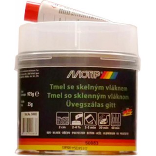 MOTIP Polyesterový tmel se skelným vláknem 1 kg