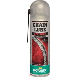 MOTOREX chainlube off road  500 ml -  sprej na mazání řetězu