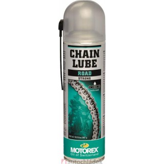 MOTOREX chainlube road 500 ml -  sprej na mazání řetězu