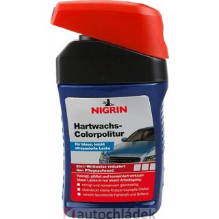 NIGRIN HARTWACHS-COLORPOLITUR 300 ml - tvrdý vosk pro modré a lehce opotřebované laky