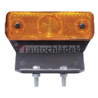 Svítilna poziční LED 96x31 oranžová + držák