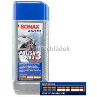 SONAX Xtreme Leštěnka s voskem Polish & Wax 3 250 ml