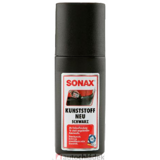 SONAX Obnovovač plastů černý 100 ml