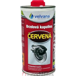 VELVANA Kapalina brzdová červená 500 ml